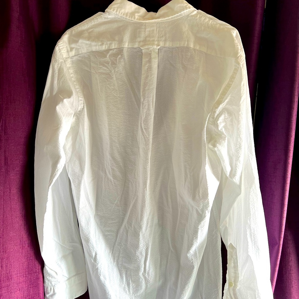 Ralph Lauren Ribbed Dress Shirt.